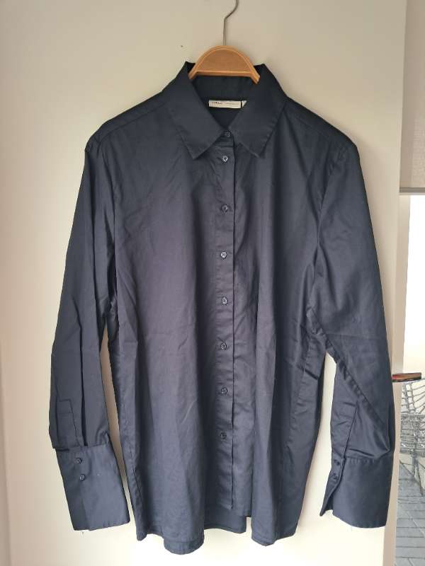 S InWear skyrta með auka vídd í baki