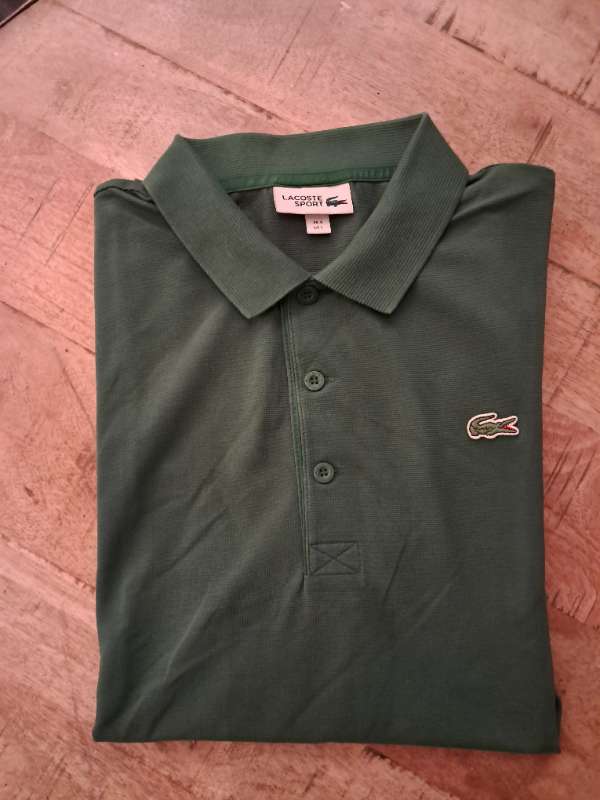 S Lacoste pólóbolur grænn