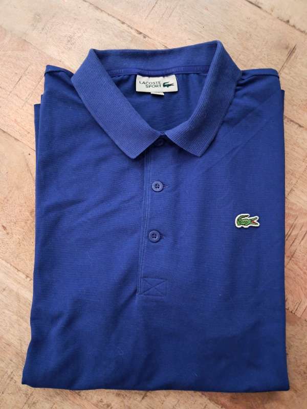 S Lacoste pólóbolur blár