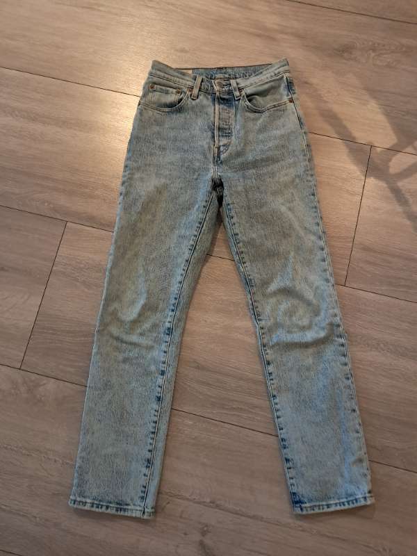 N Levi's 501 gallabuxur ljósar
