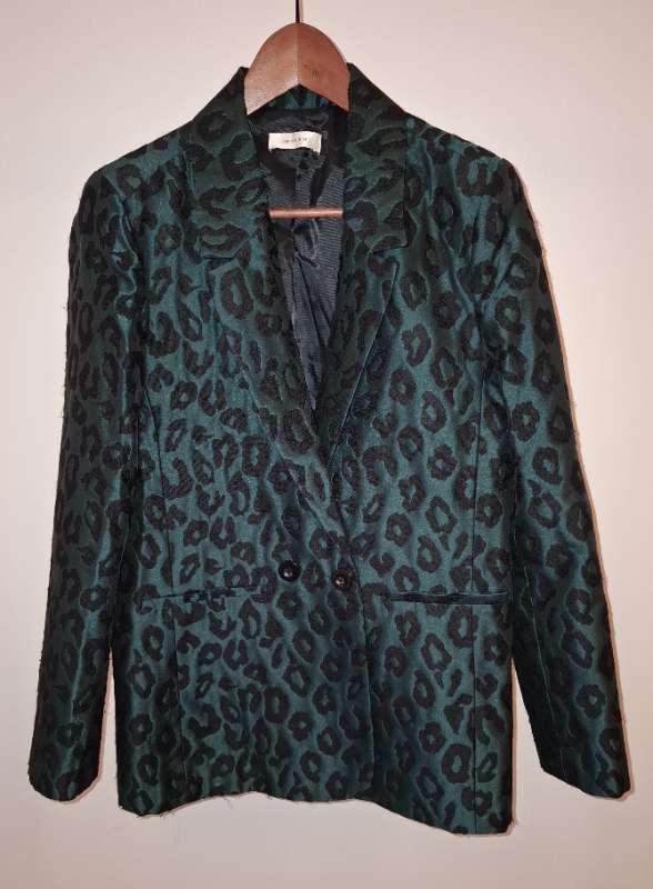Grænn/tiger Anine Bing blazer