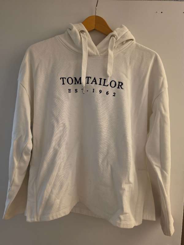 Tom Tailor hettupeysa hvítt