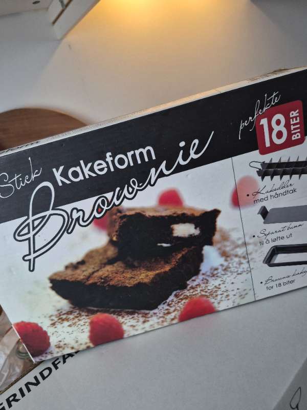 Brownies kökuform