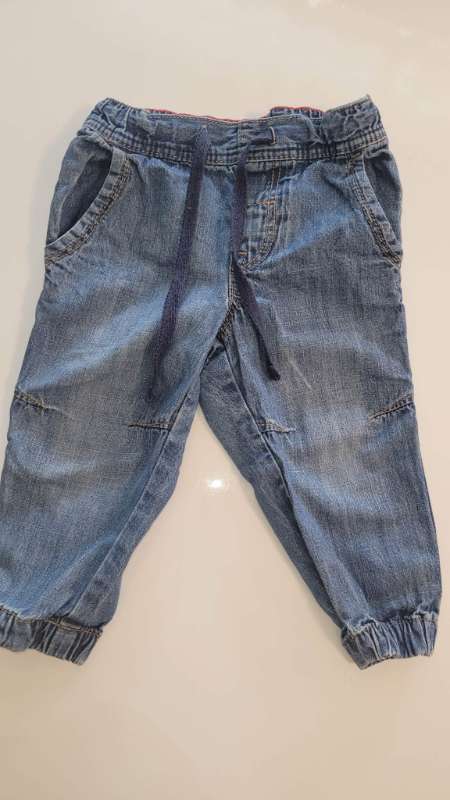 H&M gallabuxur með reimum