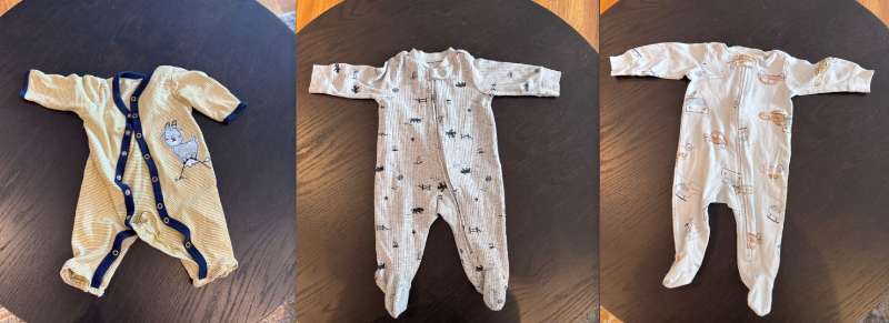 3 náttgallar Carter's