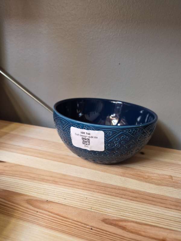 Cult design skál blá