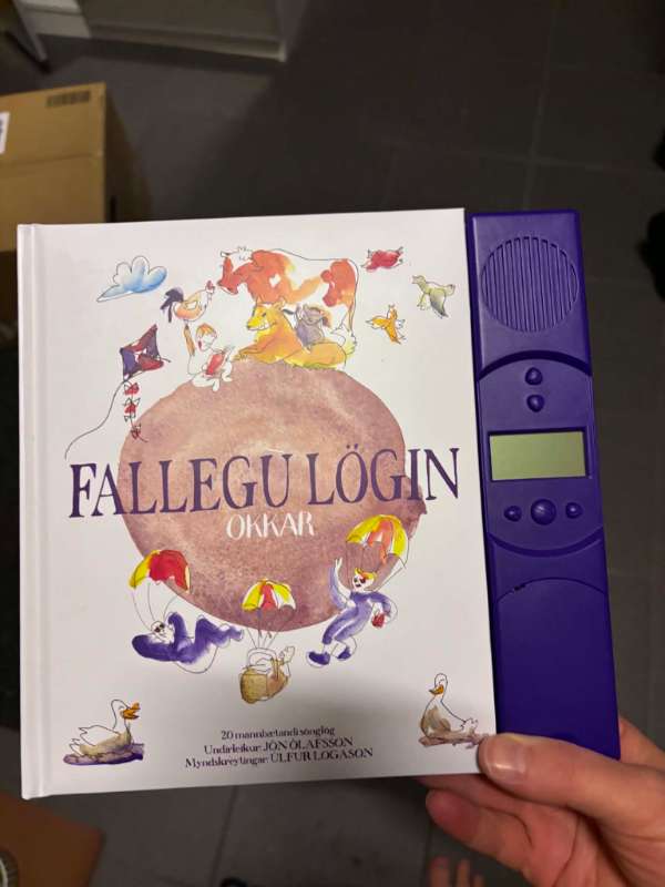 bók Fallegu lögin okkar - ónotuð