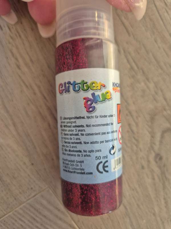 Glimmer lím föndur