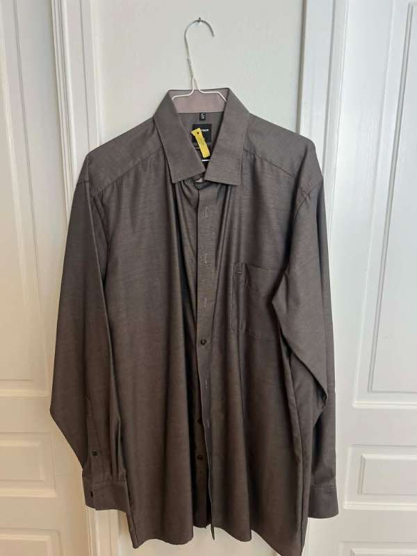 Skyrta Modern fit OLYMP 44 brún