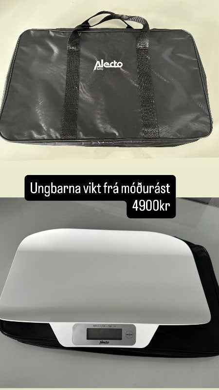 Ungbarna vikt I tösku frá móðurást