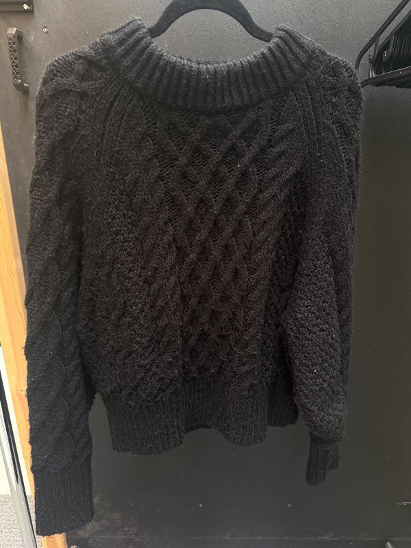 Prjónuð H&M Peysa Svört