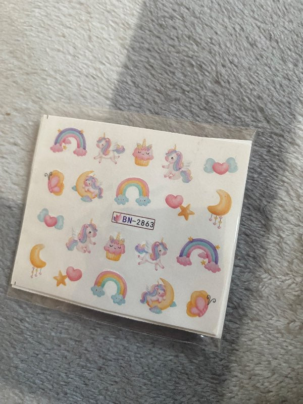 Unicorn tattú 2 stk