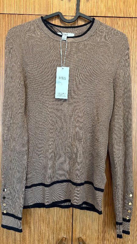 Brúnn bolur M&S ónotað m