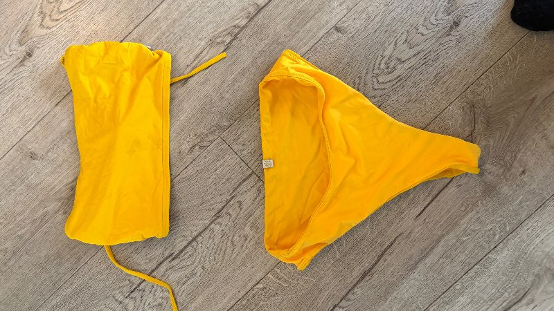 Gult bikini s/m
