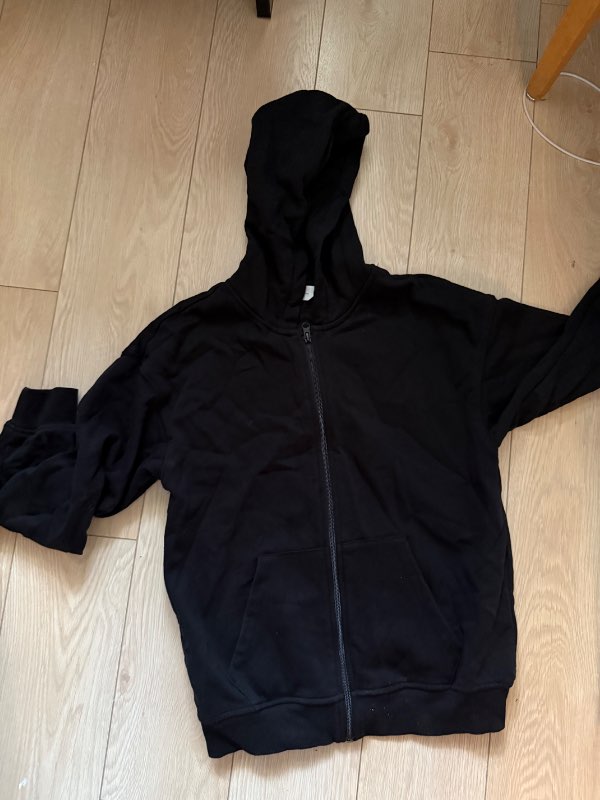 Black H&M hoodie