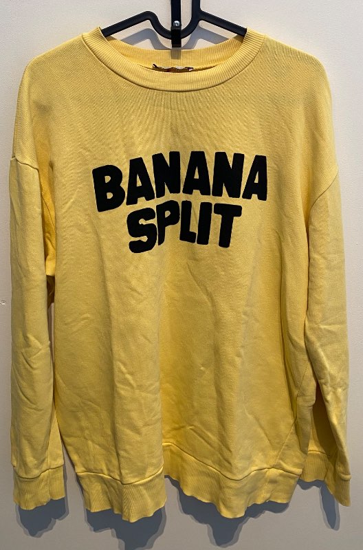 gul peysa banana split Zara