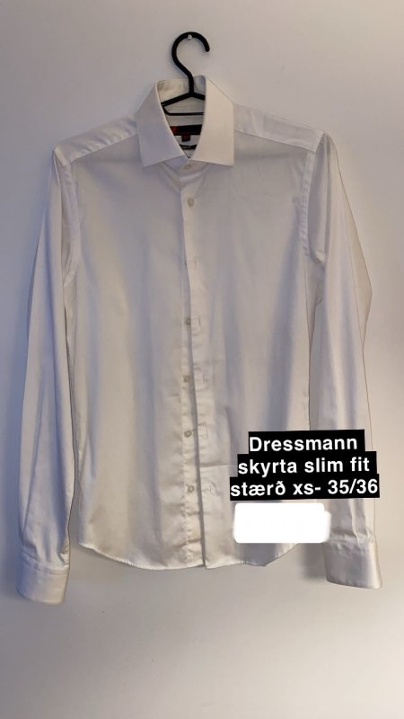 Dressman skyrta slim fit xs