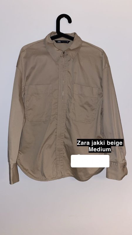 Zara jakki beige M 1000