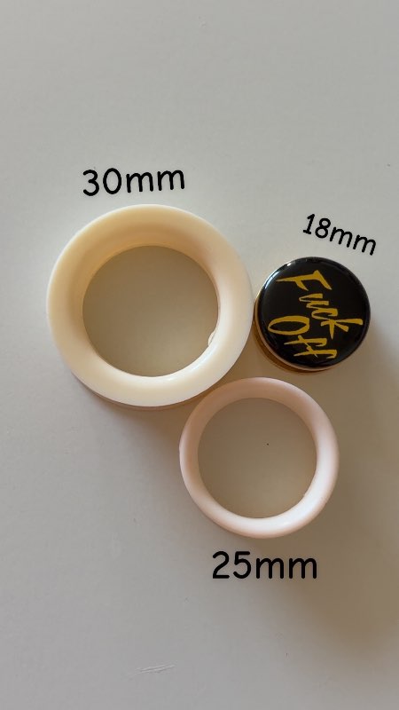 Hvítur 30mm