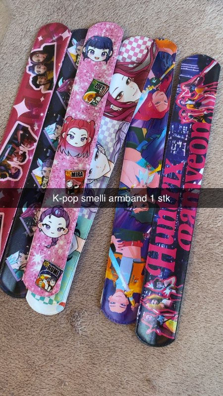 1 stk K-Pop smelli armband