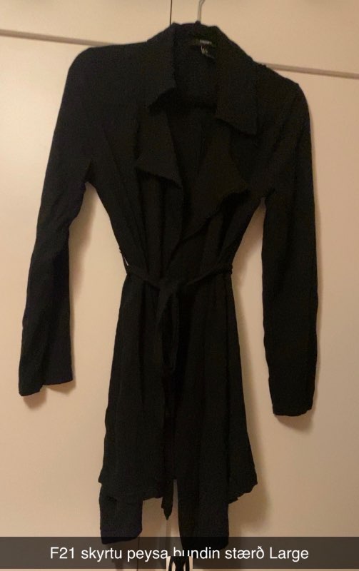 F21 síð með böndum