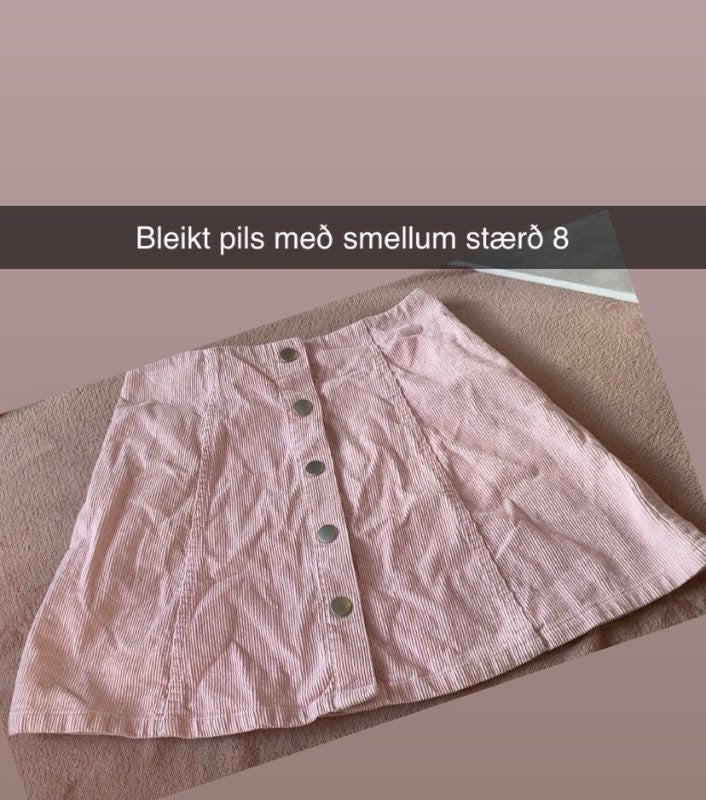 Bleikt pils m/smellum