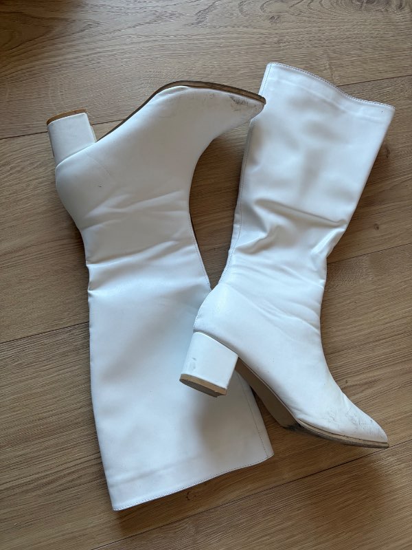 Hvítir boots