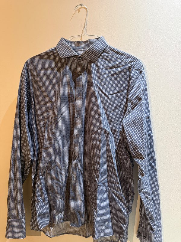 Bruun & Stengade skyrta blálit