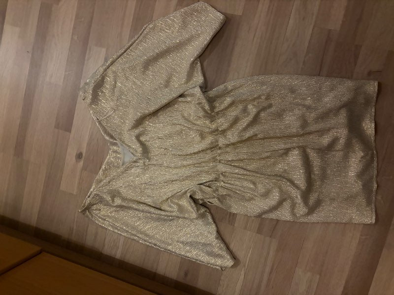 Gull vintage kjóll