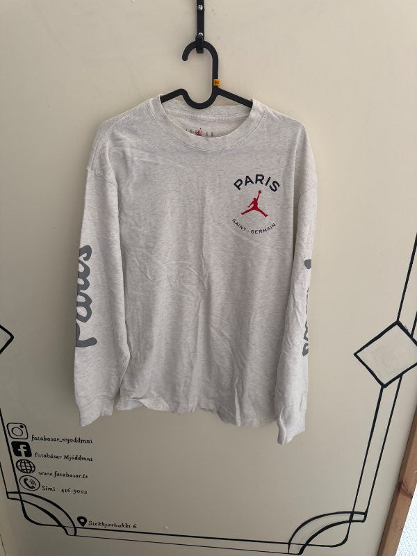 KK Nike Jordan langermabolur grár