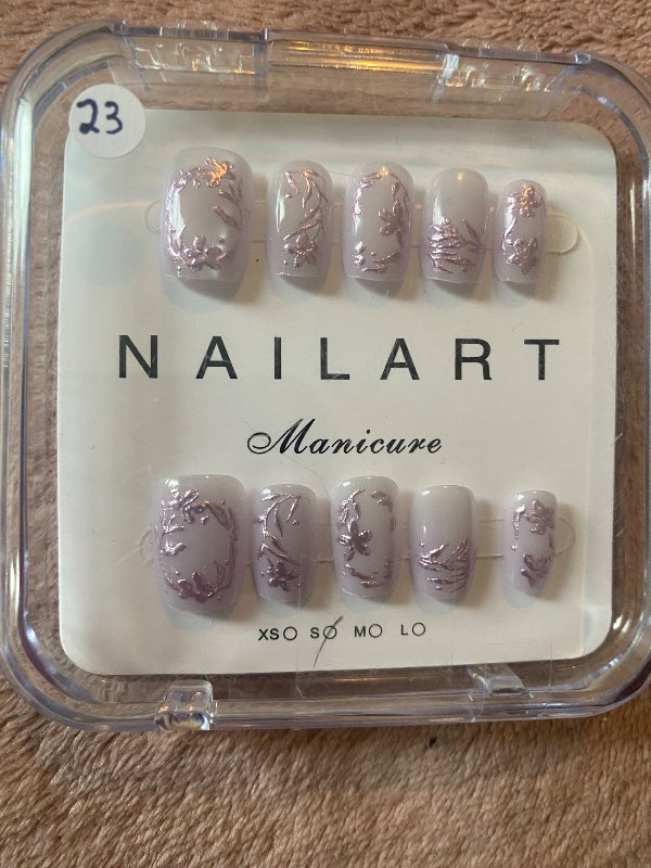Small Handmade press on nails