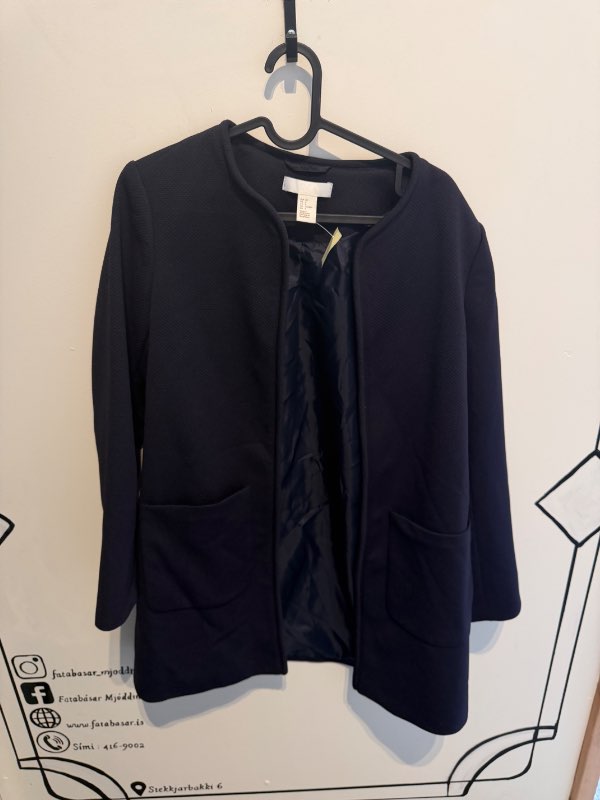 H&M kápa dökkblá