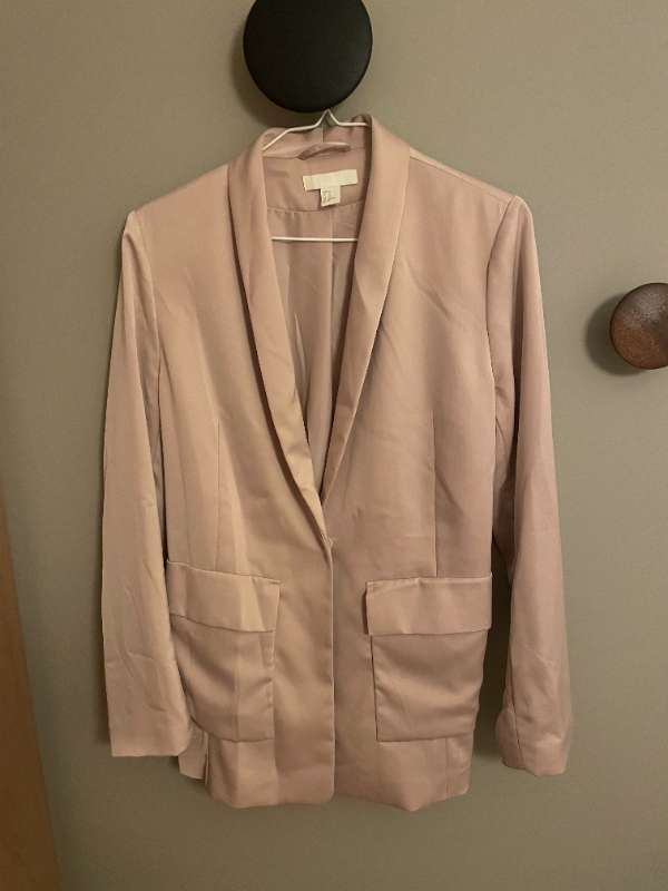 Jakki H&M ljósbleikur