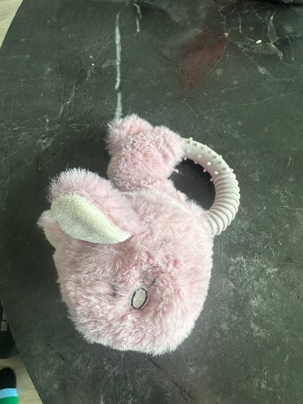 Hundaleikfang kanína með hring fjólublátt