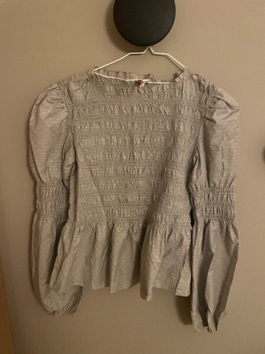 Skyrta Only rykkt, grá