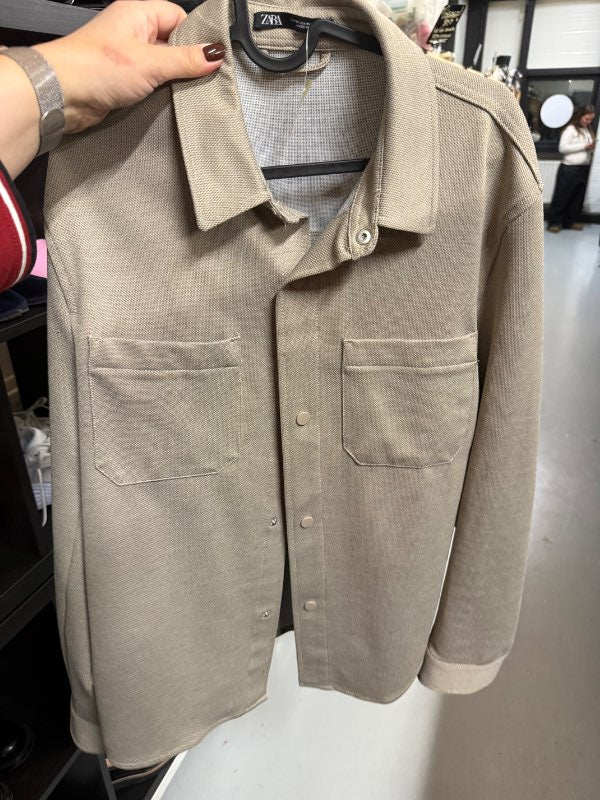 Zara skyrta ljósbrún