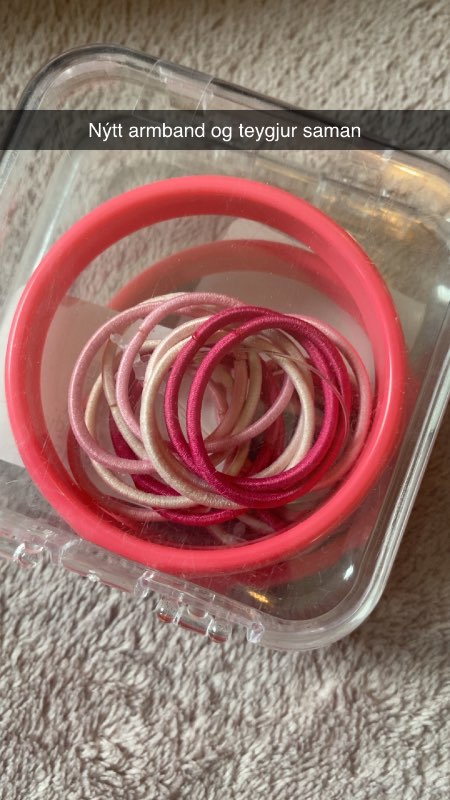 Nýtt armband+teygjur saman