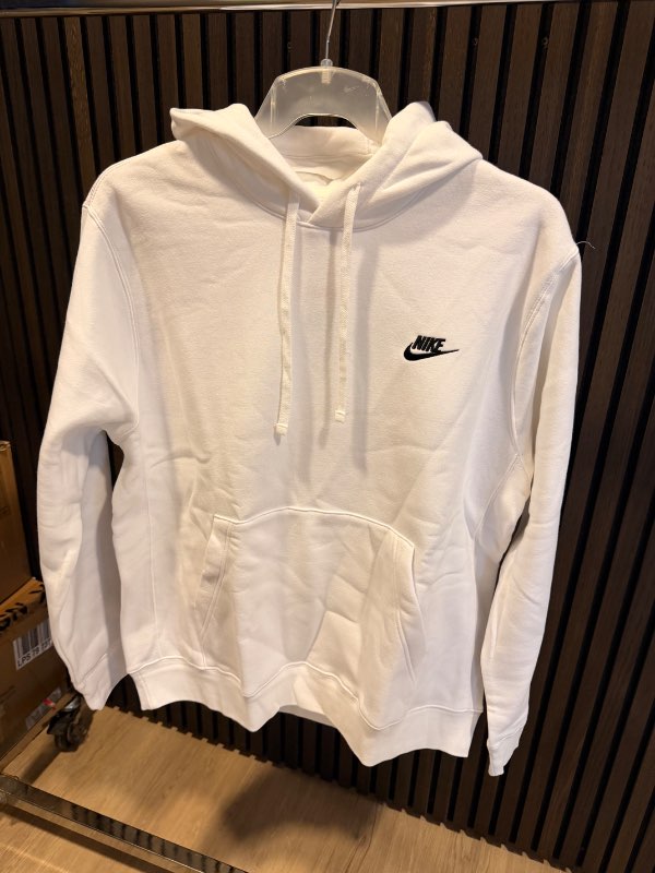 NIKE Hettupeysa hvít