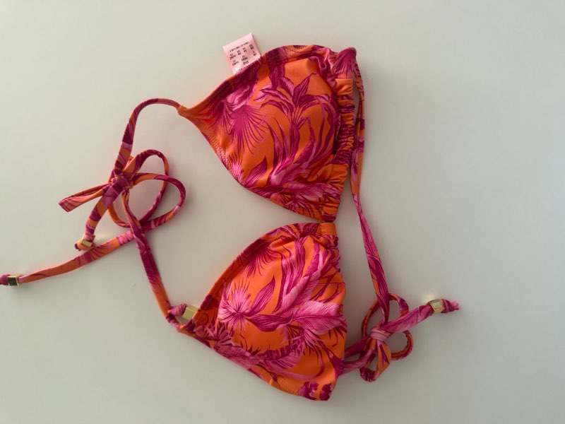 Hunkemöller bikiní toppur - appelsínugularbleikar