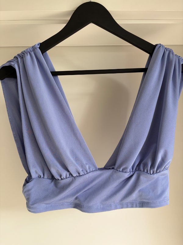 Fashion nova fjólublár toppur