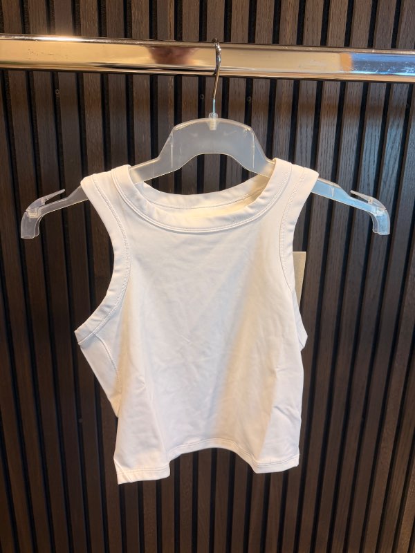 NIKE hlýrabolur stuttur hvítur