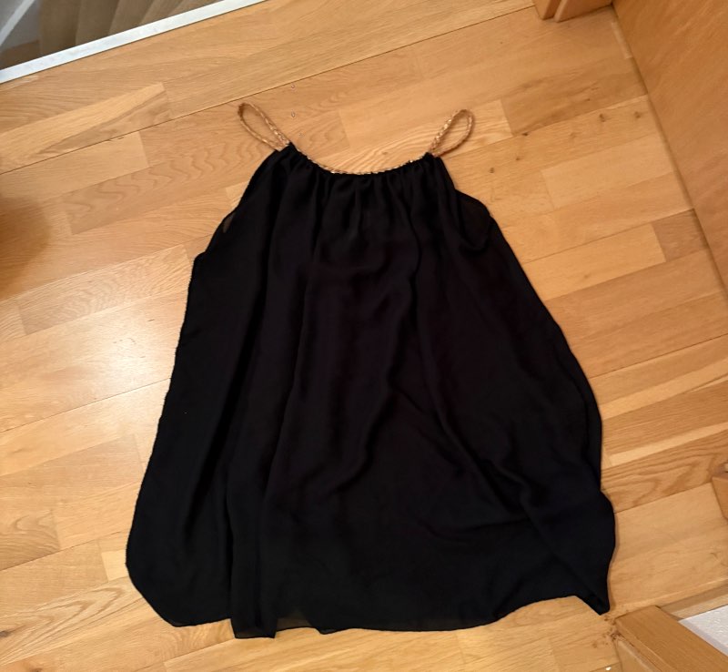 Svartur kjóll vintage