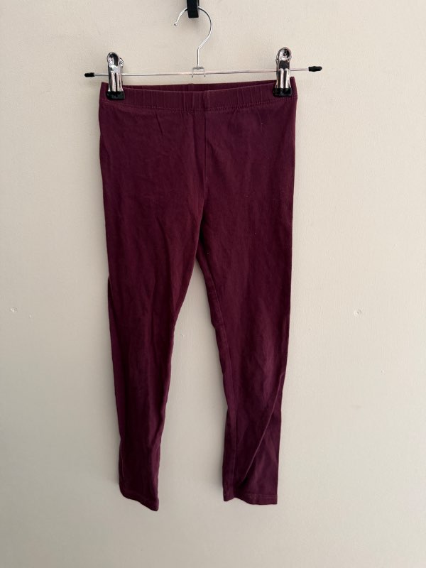 Leggings vinrauðar
