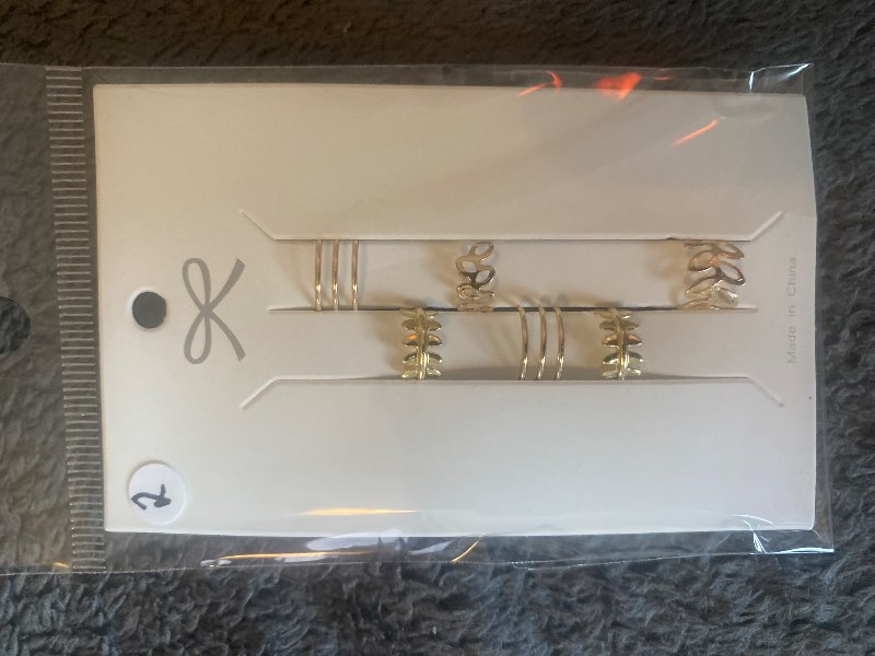 Ear cuffs gyllt