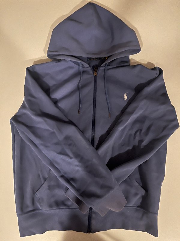 Ralph Lauren hettupeysa - blá