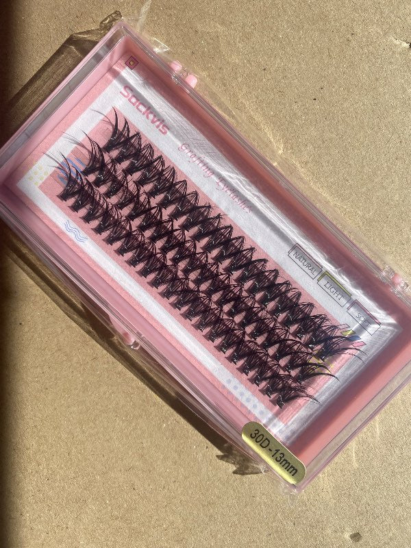 Clusters eyelashes
