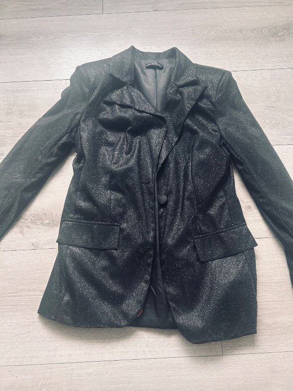 Shein glimmer blazer