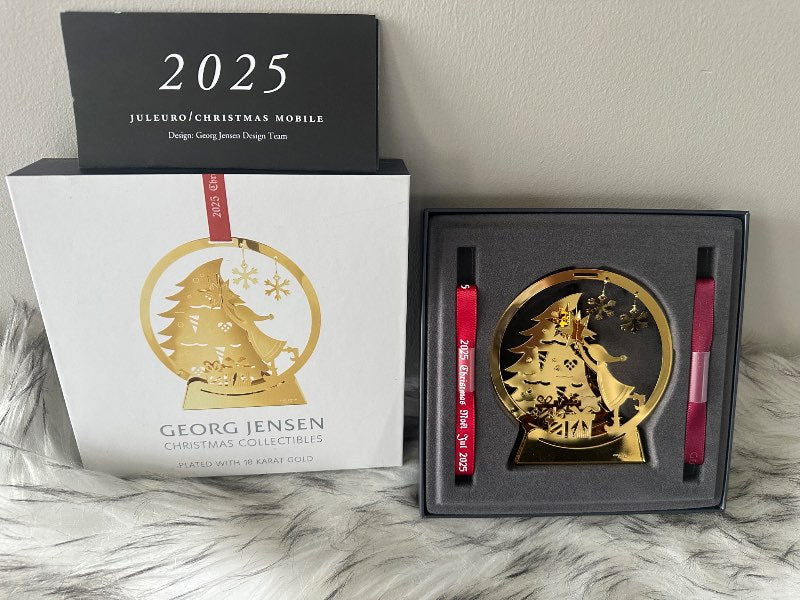 Georg Jensen jóla órói gull 2025