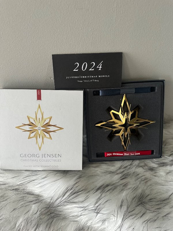 Georg Jensen jóla órói gull 2024
