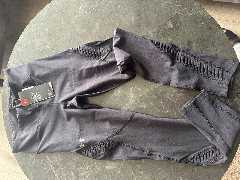 Nú U.A. Black trousers with transparent stS